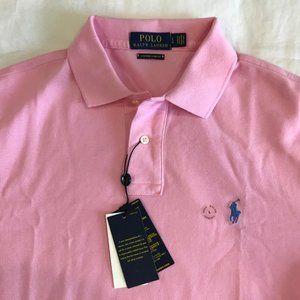 Polo Ralph Lauren Mesh Custom Slim Fit Polo Shirt